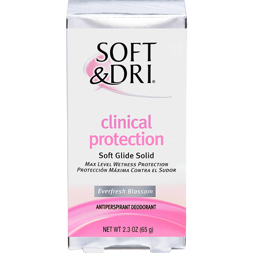 Soft & Dri Soft & Dri Clinical Protection Everfresh Blossom Glide Solid Antiperspirant Deodorant 2.3 Oz. Box Deodorant Lavender