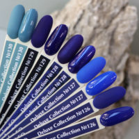 nbmsupply Komilfo GEL POLISH DELUXE SERIES D130 (DARK, GRAY-BLUE, ENAMEL), 8 ML Light Slate Gray
