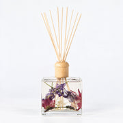 Rosy Rings Signature Botanical Reed Diffuser - Roman Lavender 13oz Botanical Diffuser White Smoke