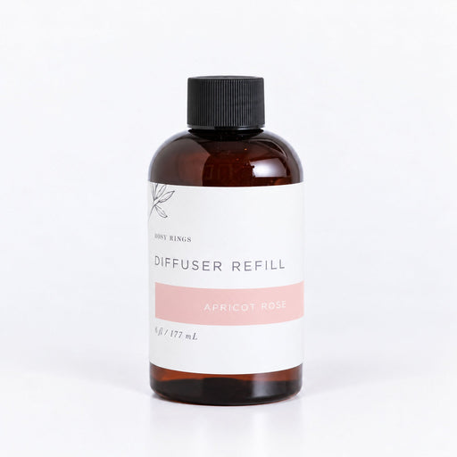 Rosy Rings Reed Diffuser Refill - Apricot Rose Diffuser Refill White Smoke