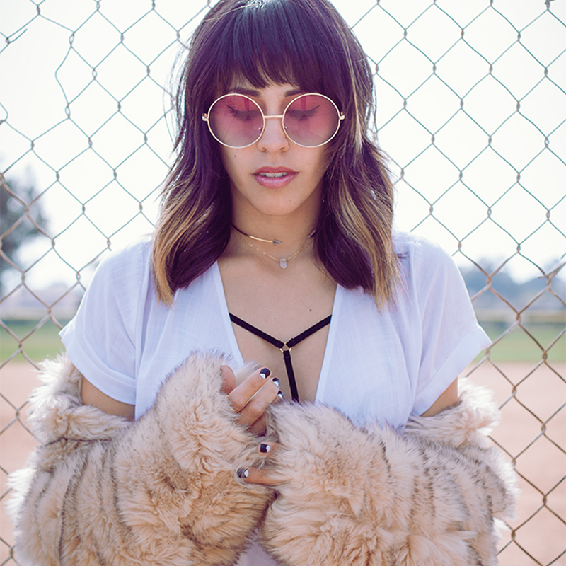 zeroUV Retro Festival Oversize Round Color Lens Sunglasses A134 Sunglasses White Smoke Gold Pink Blue Fade,Gold Blue Yellow Fade,Gold Blue Pink Fade,Gold Purple Yellow Fade