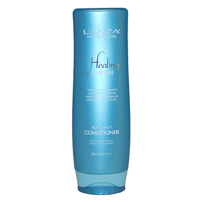 L'anza L'anza Healing Moisture Kukui Nut Conditioner 8.5 Oz Conditioners Steel Blue