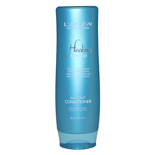 L'anza L'anza Healing Moisture Kukui Nut Conditioner 8.5 Oz Conditioners Steel Blue