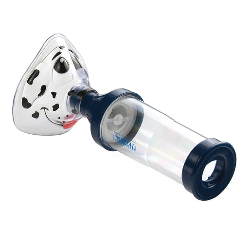 Drive Medical Drive Medical Spotz Mask With MDI Chamber Medical White Smoke