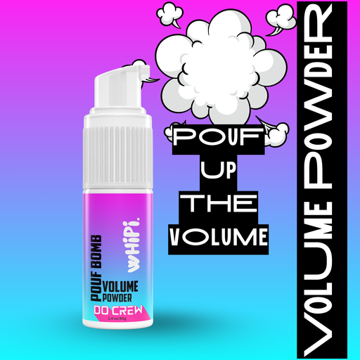 Whipi Co Pouf Bomb- Do Crew Volume Powder Black