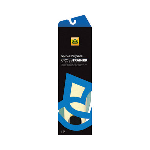 Spenco Spenco Polysorb Cross Trainer Insole Size-2 1Each Medical Black