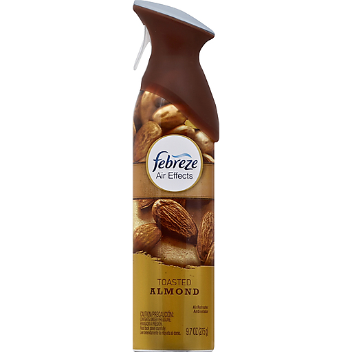 Febreze Febreze Air Refresher, Toasted Almond 9.7 Oz Air Fresheners White Smoke
