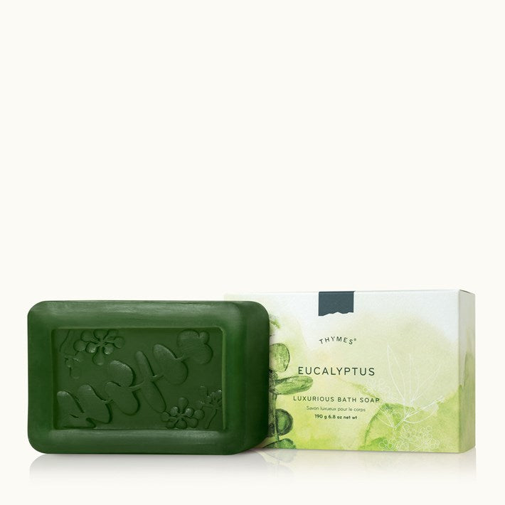 The Thymes Limited The Thymes Limited Eucalyptus Bar Soap Bar Soap Dark Green