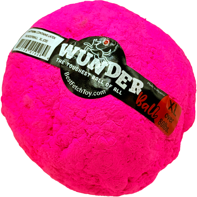 WACKYstore WUNDERball - Best Fetch Toy Black (XL) Over 80 lbs. / Swirl,(XL) Over 80 lbs. / Orange,(XL) Over 80 lbs. / Green,(XL) Over 80 lbs. / Pink,(XL) Over 80 lbs. / Purple,(LARGE) up to 80 lbs. / Swirl,(LARGE) up to 80 lbs. / Orange,(LARGE) up to 80 lbs. / Green,(LARGE) up to 80 lbs. / Pink,(LAR