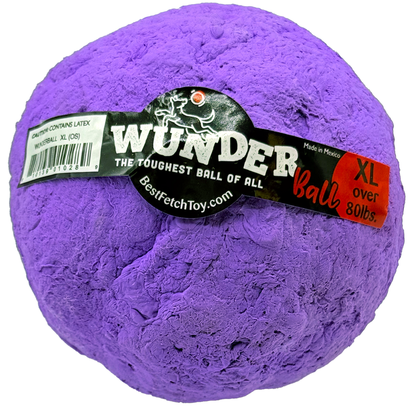 WACKYstore WUNDERball - Best Fetch Toy Black (XL) Over 80 lbs. / Swirl,(XL) Over 80 lbs. / Orange,(XL) Over 80 lbs. / Green,(XL) Over 80 lbs. / Pink,(XL) Over 80 lbs. / Purple,(LARGE) up to 80 lbs. / Swirl,(LARGE) up to 80 lbs. / Orange,(LARGE) up to 80 lbs. / Green,(LARGE) up to 80 lbs. / Pink,(LAR