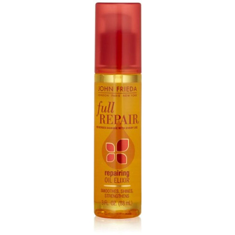 John Frieda John Frieda Full Repair Repairing Oil Elixir 3 Oz Health & Beauty Chocolate