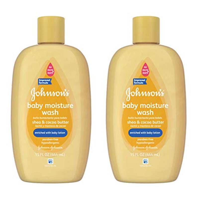 Johnson's Johnson's Baby Shea & Cocoa Butter Moisture Wash For Soft Skin, 15 Oz Baby & Toddler Furniture White Smoke