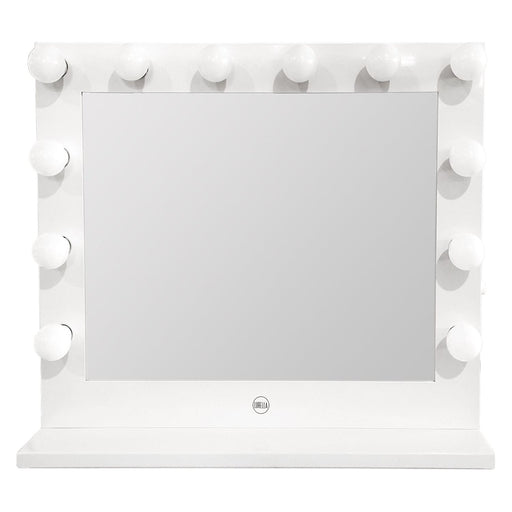 Lurella Cosmetics 12 Bulb Glam Vanity Mirror Vanity Mirror Light Gray White