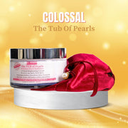 gymsegbë The Tub Of Pearls Precious Pearl Radiance  Brightening Cream Anti-Aging, Dark Spots, Hyperpigmentation Pale Goldenrod 1 Jar Save $95,2 Jars Save $240