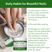 COLEHERBALS LLC Athlete's Foot Protocol Bundle Herbal Gray