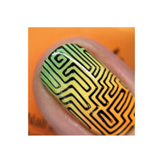 UberChic Beauty Collection 28 Stamping Plate Dark Khaki