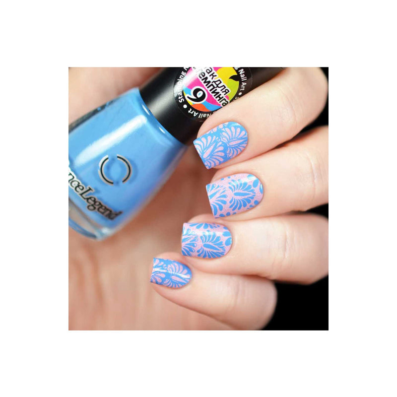 UberChic Beauty Collection 15 Stamping Plate Gray