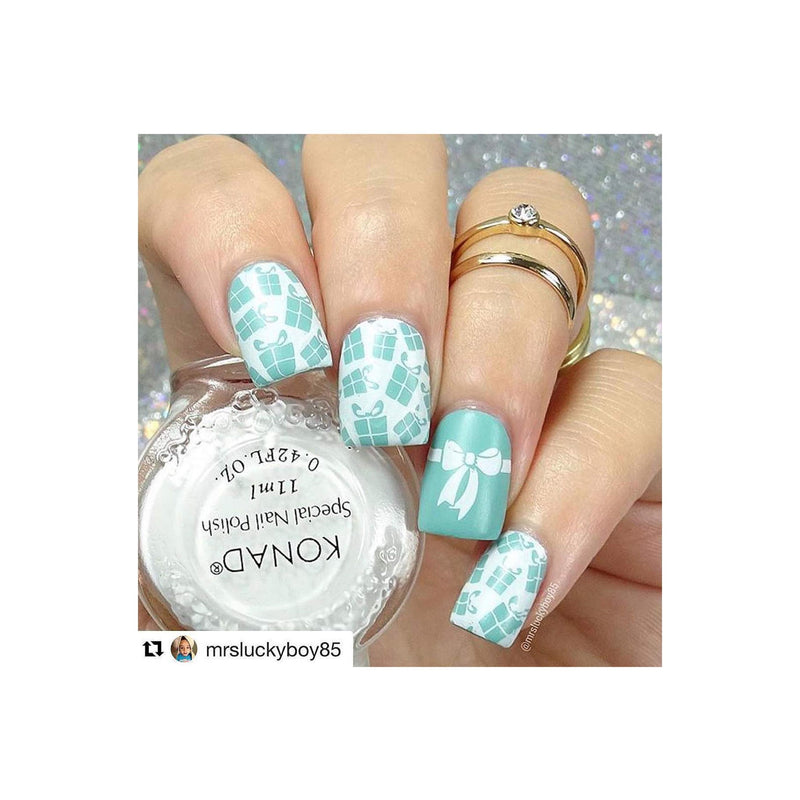 UberChic Beauty Holly Jolly, (Christmas-02) Stamping Plate Tan