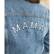 Sunflower Motherhood Blue Denim Mama Jacket Clothing Light Slate Gray Small,Medium,Large,Extra Large