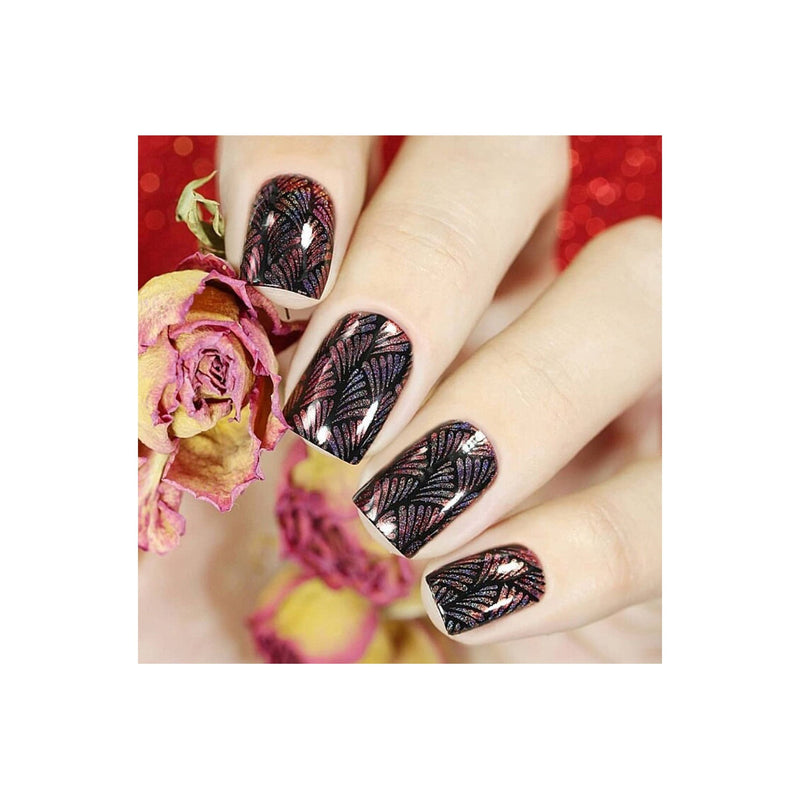 UberChic Beauty Art Deco Chic Stamping Plate Wheat