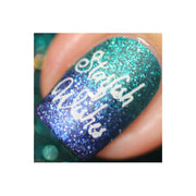 UberChic Beauty Mermaid Life Stamping Plate Dark Slate Gray
