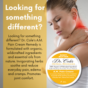 COLEHERBALS LLC 22 - Dr. Cole's A.M. Pain Cream Herbal Dark Khaki