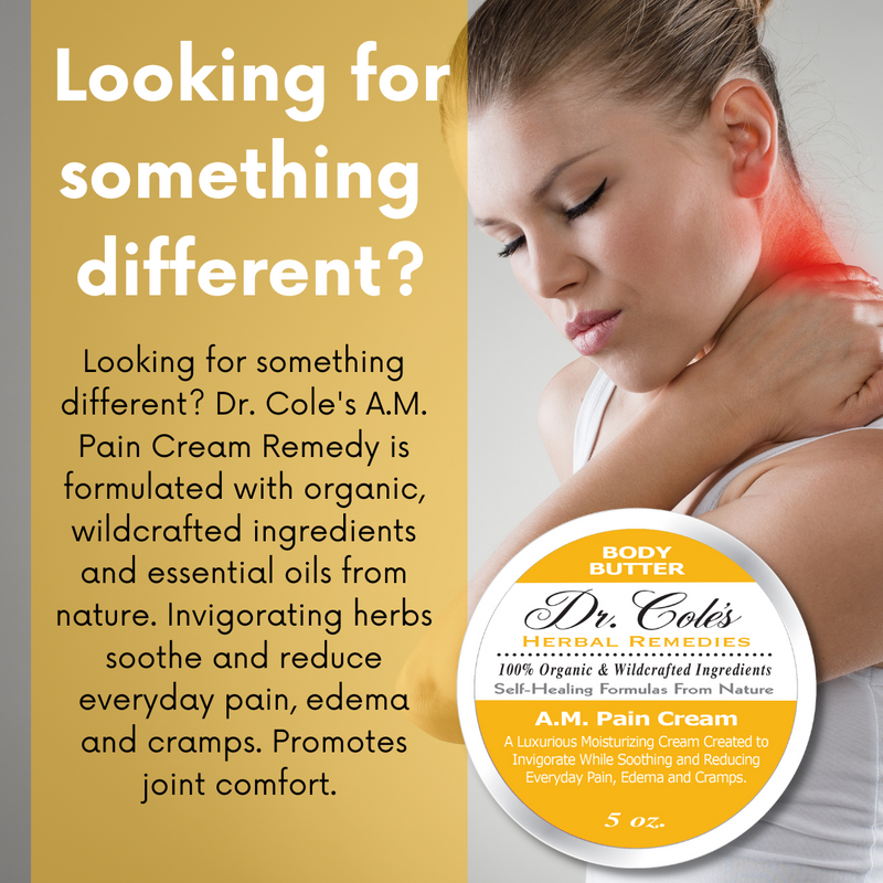 COLEHERBALS LLC 22 - Dr. Cole's A.M. Pain Cream Herbal Dark Khaki