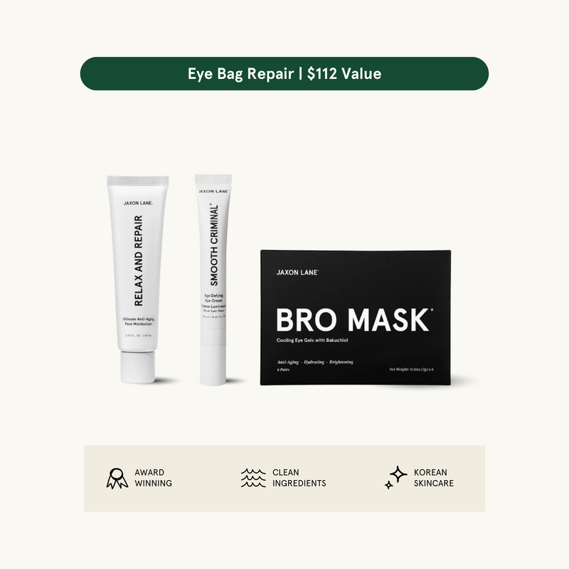 JAXON LANE Eye Bag Repair - The "Goodbye Dark Circles!" Set Light Gray