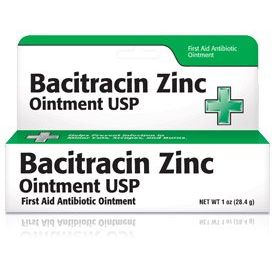 Pharmacy Bacitracin Zinc Oi 500U/Gm  14.2Gm First Aid White Smoke