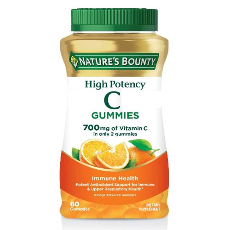 Nature's Bounty Nature's Bounty High Potency Vitamin C Gummies 700mg Vitamins & Supplements White Smoke
