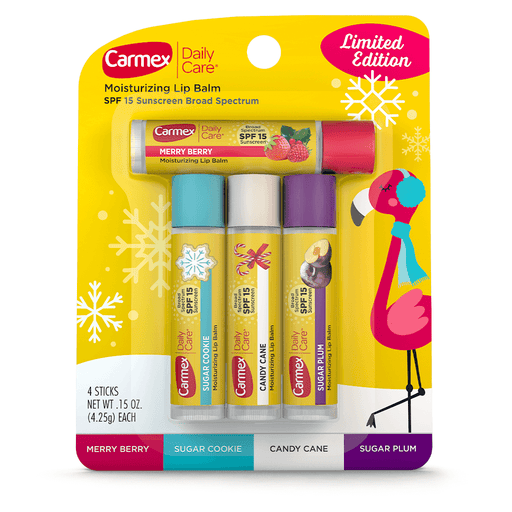 Carmex Carmex Daily CrSt 4x4 25Gm Spf 15 Lip Balms & Treatments Gold