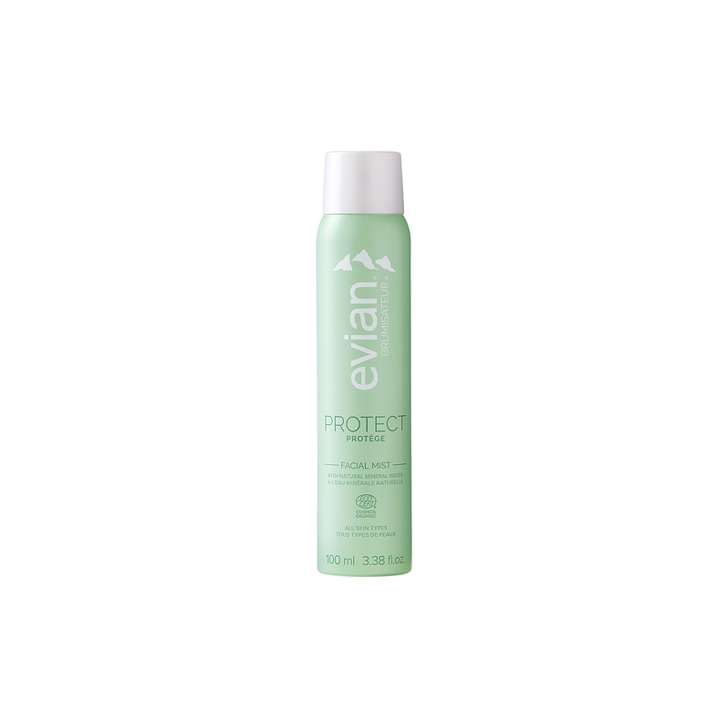 Evian Evian Facial Mist Protect 100 Ml Breath Spray Dark Gray