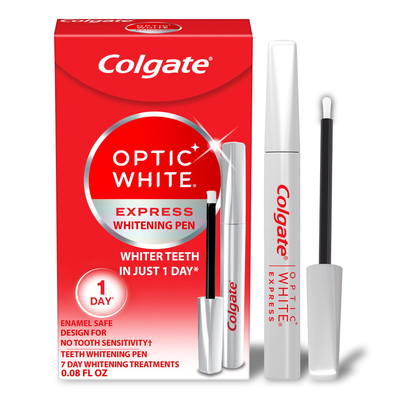 Colgate Colgate Optic White Express Teeth Whitening Pen White & Cream Sauces White Smoke