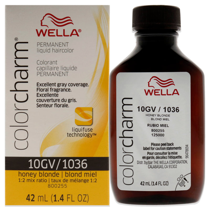 Wella Wella Color Charm Permanent Liquid Haircolor 42 Ml Hair Color Black