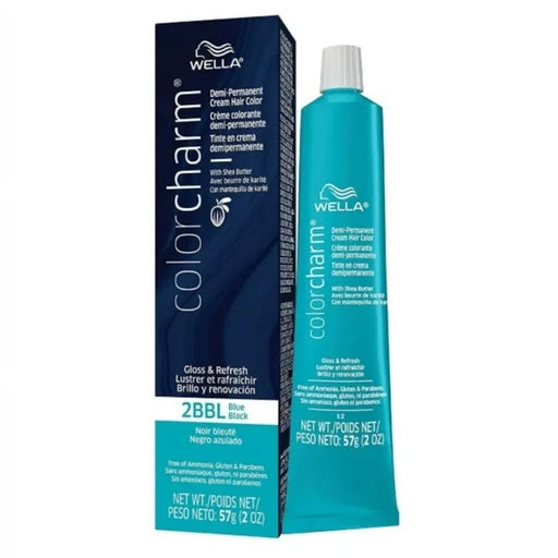 Wella Wella Color Charm Demi Permanent Cream Color Hair Color Midnight Blue
