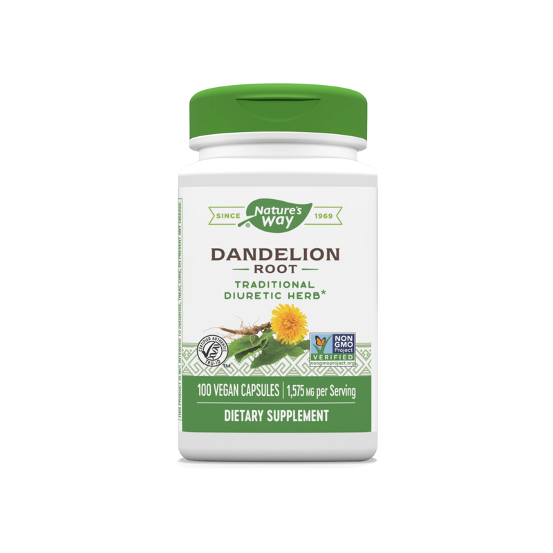 Nature's Way Nature's Way Dandelion Root, 1,575 Mg, Vegan Capsules Vitamins & Supplements Lavender