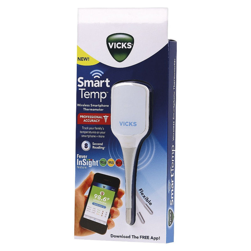 Vicks Vicks SmartTemp Thermometer Health Care White Smoke
