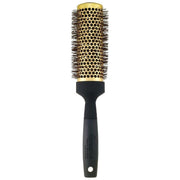 Creative Pro Hair Tools Gold Nano Ceramic Hair Brush with 6 Inch XL Barrel Hair Brush White Smoke 2.5"CR132G-XL)