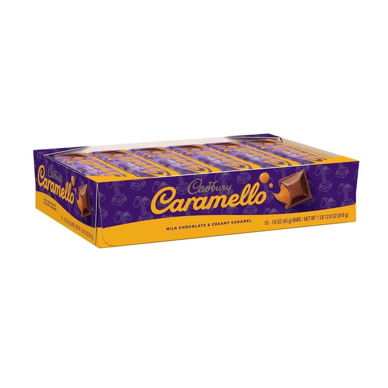 Cadbury Cadbury Caramello Candy Bars - 18ct Display Box Candy & Chocolate White Smoke