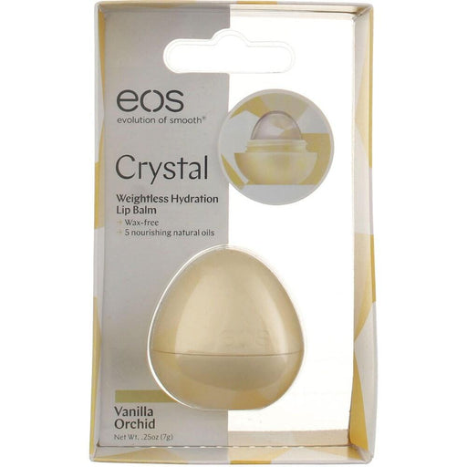 EOS EOS Crystal Weightless Hydration Lip Balm Sphere, Vanilla Orchid Lip Balms & Treatments White Smoke