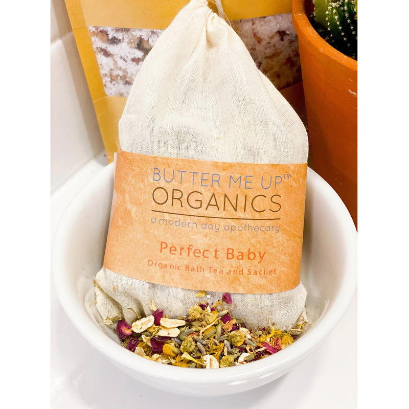 Butter Me Up Organics Perfect Baby Organic Bath Tea / Sachet Baby Wheat