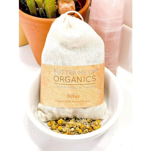Butter Me Up Organics Organic Relaxation Bath Tea or Sachet Bath Bisque