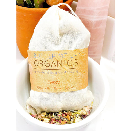Butter Me Up Organics Sexy Organic Bath Tea or Sachet Bath Bisque