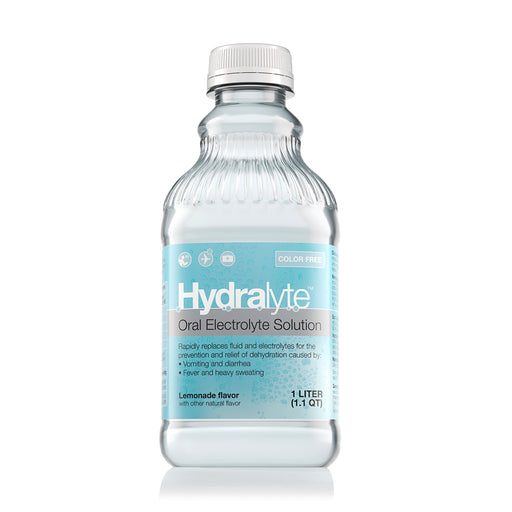 Hydralyte Hydralyte Oral Electrolyte Solution Color-Free, Lemonade, 33.8 Oz Sports & Energy Drinks White Smoke