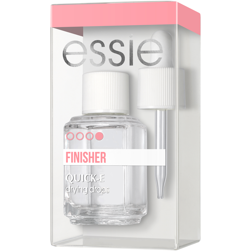 Essie Essie Finisher Quick-E Drying Drops 0.46 Oz Nails Light Gray