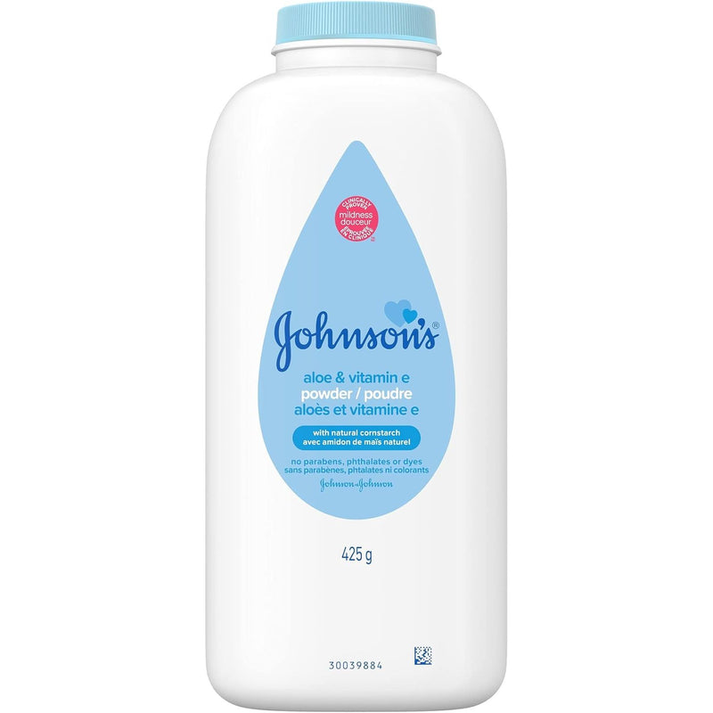 Johnson's Johnson's Pure Cornstarch Baby Powder, Soothing Aloe & Vitamin E, 15 Oz Baby & Toddler White Smoke