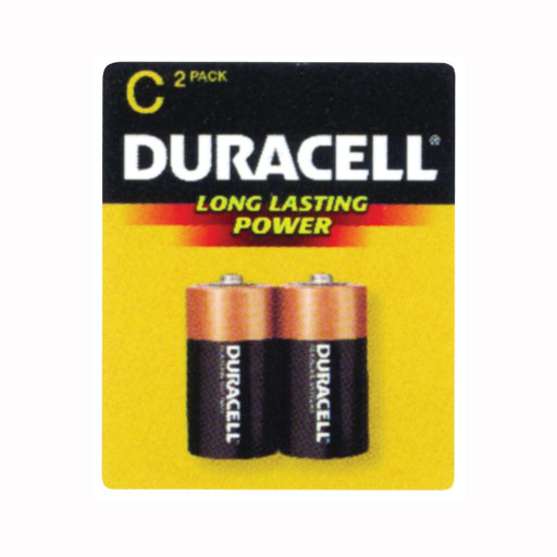 Duracell Duracell Batteries MN-1400B2 Alkaline Battery, CopperTop Batteries Black