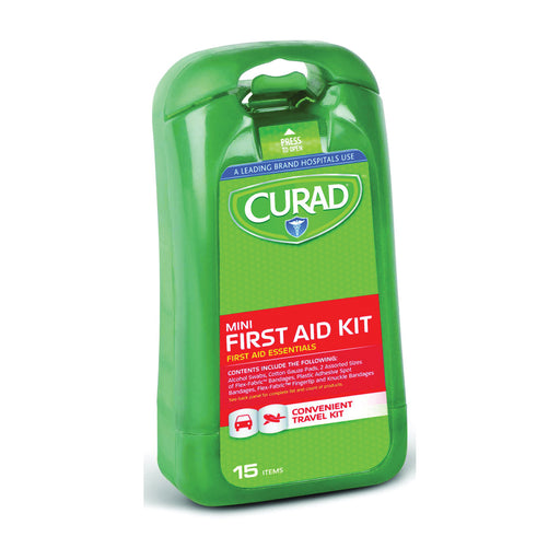 Curad Curad First Aid Kit, Mini First Aid Kits White Smoke