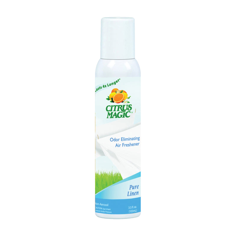 Citrus Magic Citrus Magic 612171846 Air Freshener Spray, Pure Linen, 3.5 Oz Air Fresheners Alice Blue