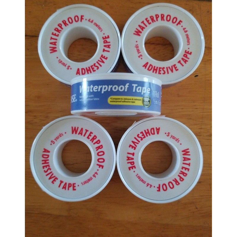 GoodSense GoodSense Waterproof Adhesive Tape, 5 Yards First Aid Saddle Brown